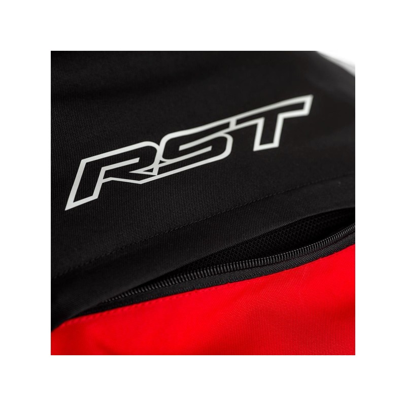 Chaqueta Textil Hombre RST PILOT Negro/Rojo - Talla M y L