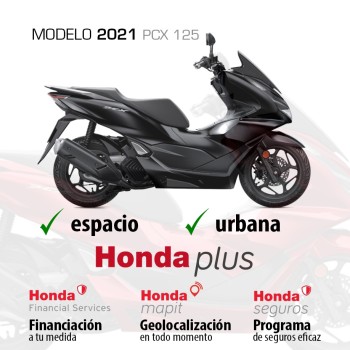 Honda PCX125  Negro Mate