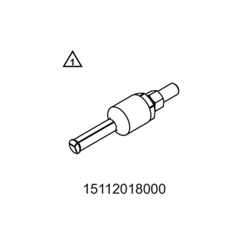 Pieza insertada para extractor de cojinetes
