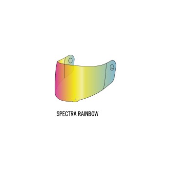 Visor de casco KTM X-spirit Iii 3d Visor Spectra Rainbow