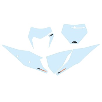 Fondos para números de dorsal KTM - 79708988100AB