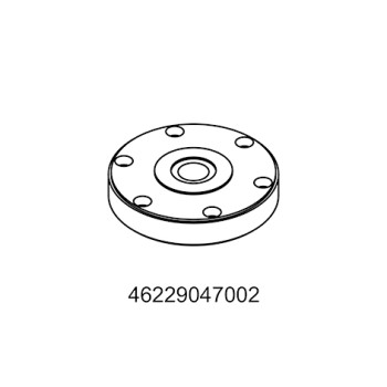 Placa base del dispositivo de presión del cigüeñal