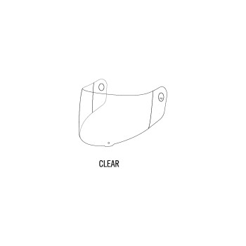 Visor de casco KTM Factor Helmet Visor Clear