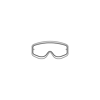 Lentes dobles KTM Racing Goggles Double Lens Clear