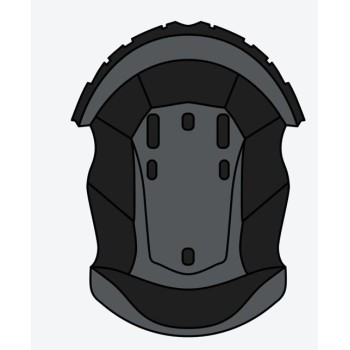 Almohadillas para casco KTM Offroad Aviator 3 Helmet Crown Padding