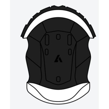 Almohadillas para casco KTM Offroad Strycker Helmet Crown Padding