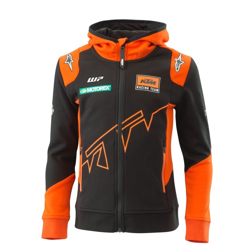 Sudadera ni o KTM Kids Team Zip Hoodie