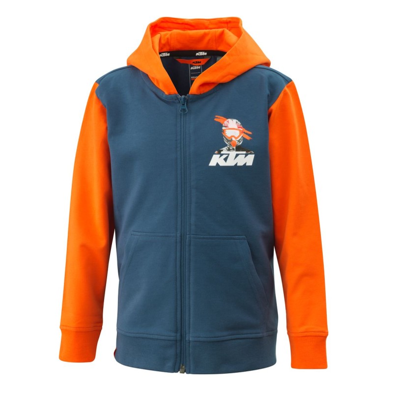 Sudadera ni o KTM Kids Hero Zip Hoodie