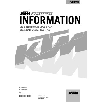 Protector de maneta de freno KTM - 61313932144