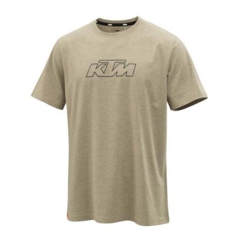 Camiseta KTM Essential Tee Sand Melange