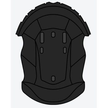 Almohadillas para casco unisex KTM offroad Wraaap Helmet Crown Padding