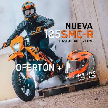 KTM 125 SMC R Supermoto 2025 + QuickShifter gratis
